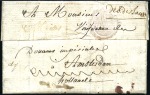 Stamp of Austria » Pre-Stamp Letters and Documents 1810 LAYBACH ILLYRIE: Folded letter bearing red 2-