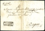 Stamp of Austria » Pre-Stamp Letters and Documents 1810-1813 RAGUSE: Three official letters from Ragu