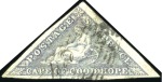 Stamp of South Africa » Cape of Good Hope COLLECTIONS: 1853-61 Triangular used selection wit