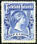 Stamp of Falkland Islands COLLECTIONS: 1889-1912, Mint & used selection incl