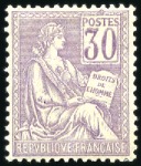 Stamp of France » Collections 1849-1959, Collection débutant avec Yv. 1f, 2e, 9,