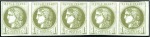 Stamp of France » Collections 1849-1959, Collection débutant avec Yv. 1f, 2e, 9,