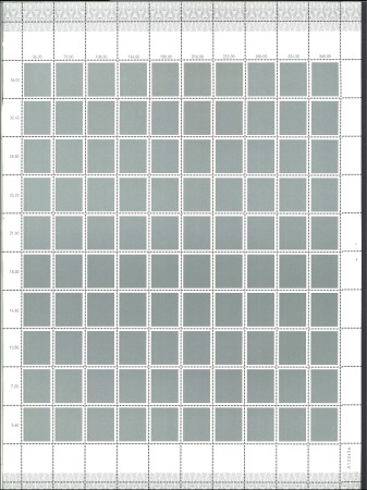 Stamp of Austria » 2nd. Republic 1963-1973ca., Sheet printing samples (4) for diffe