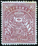 Stamp of Australia » Victoria COLLECTIONS: 1854-1912, Mint collection, strong in