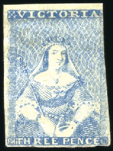 Stamp of Australia » Victoria COLLECTIONS: 1850-57, Unused selection of Half-Len