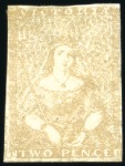 Stamp of Australia » Victoria COLLECTIONS: 1850-57, Unused selection of Half-Len