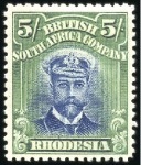 Stamp of Rhodesia 1913-24, Specialised ADMIRALS collection in one st