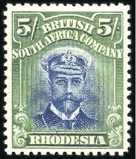 Stamp of Rhodesia 1913-24, Specialised ADMIRALS collection in one st