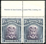 Stamp of Rhodesia 1913-24, Specialised ADMIRALS collection in one st
