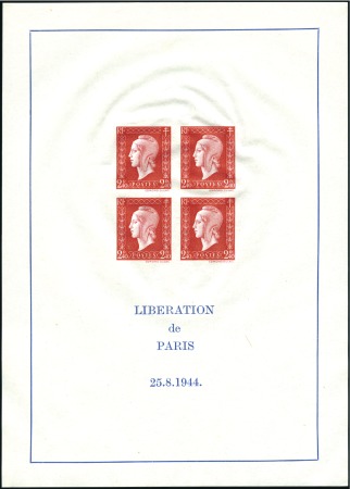 Stamp of France » Blocs et Feuillets 1945 Bloc DULAC neuf sans ch., TB