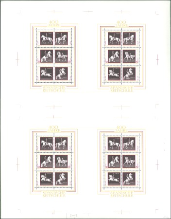 Stamp of Austria » 2nd. Republic 1972 400 Years of Spanish Horse Riding School mini