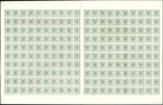 Stamp of Austria » Newspaper Tax Stamps 1890 Issue in complete double-sheets for both valu