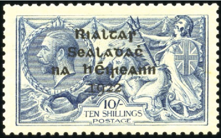 Stamp of Ireland 1922-35 Attractive duplicated selection of Seahors