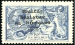 Stamp of Ireland 1922-35 Attractive duplicated selection of Seahors