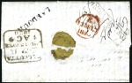 Stamp of India 1828-53, Specialised collection of 23 pre-stamp en