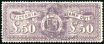 Stamp of Australia » Victoria 1884-1900 "Stamp Duty" lithograph £25, £50 and £10