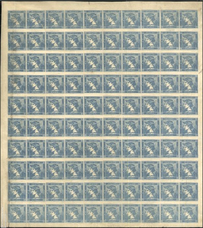 Stamp of Austria » Newspaper Stamps 1851 1851 Newspaper 0.6kr Blue Mercury type Ib light bl