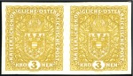 Stamp of Austria 1918 Airs complete issued set on greyish paper and