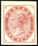 Stamp of Great Britain » Collections 1860-1975, Selection incl. IMPERF. PROOFS, with 18