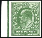 Stamp of Great Britain » Collections 1860-1975, Selection incl. IMPERF. PROOFS, with 18