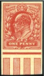 Stamp of Great Britain » Collections 1860-1975, Selection incl. IMPERF. PROOFS, with 18