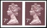 Stamp of Great Britain » Collections 1860-1975, Selection incl. IMPERF. PROOFS, with 18
