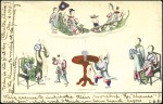Stamp of China PUBLISHERS A - American Baptist Missionary Union B