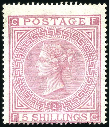 Stamp of Great Britain » Collections 1862-84, Extensive mint/unused collection of QV su