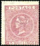 Stamp of Great Britain » Collections 1862-84, Extensive mint/unused collection of QV su
