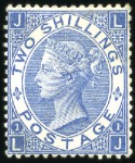 Stamp of Great Britain » Collections 1862-84, Extensive mint/unused collection of QV su