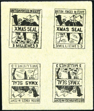 Stamp of Egypt » British Forces in Egypt 1932-35 1932 Essay for the British Forces "Christmas Seals
