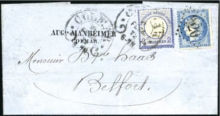 Stamp of Germany » Germany Collections and Large Lots 1865-90, Superb Large Vermeil exhibition on "Horse
