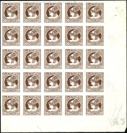 Stamp of Bosnia and Herzegovina » Austrian Post Offices 1916 Newspaper Stamps complete set (including 10h 