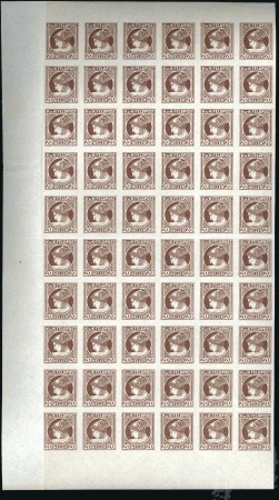 Stamp of Bosnia and Herzegovina » Austrian Post Offices 1916 Newspaper Stamps 2h blue & 20h brown each in 