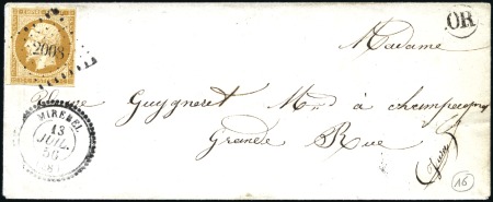 Stamp of France » Collections 1810-1970, Collection sur les PC & GC du Jura, mon