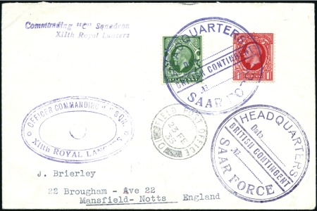 Stamp of Large Lots and Collections 1840-1990, All-world cover accumulation incl. Firs