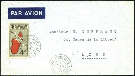 Stamp of Colonies françaises » Colonies Francaise Collections et Lots 1880-1970, Petit lot de lettres/ CPA, dont Sénégal