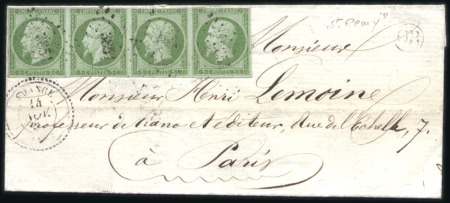 Stamp of France » Collections 1822-1862, Très belle collection sur les PC & GC d