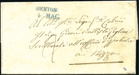 Stamp of Colonies françaises » Monaco 1763-1856, Sélection de 35 lettres préphilatélique
