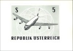 Stamp of Austria 1968 ORIGINAL ARTWORK by artist Peter Sinawehl of 