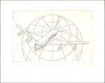 Stamp of Austria 1968 ORIGINAL ARTWORK by artist Peter Sinawehl of 