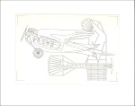 Stamp of Austria 1968 ORIGINAL ARTWORK by artist Peter Sinawehl of 