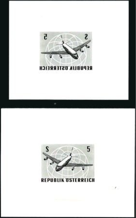 Stamp of Austria 1968 ORIGINAL ARTWORK by artist Peter Sinawehl of 