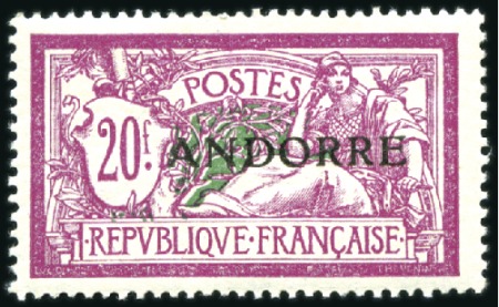 Stamp of Colonies françaises » Colonies Francaise Collections et Lots 1923-76, Collection en album d'Andorre 1931 à 1976