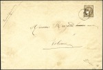 Stamp of France 1870 30c Bordeaux avec voisins, obl. càd Dié 18.03
