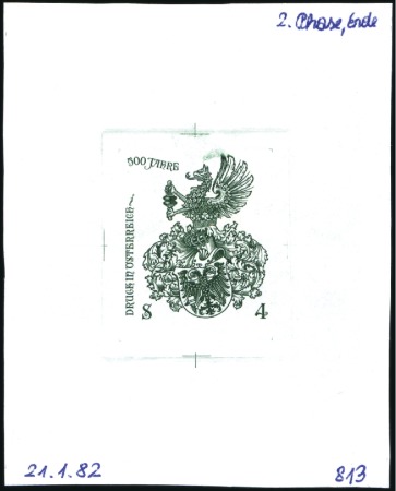 Stamp of Austria » 2nd. Republic 1982 500 years of printing in Austria 4s single di