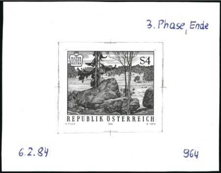 Stamp of Austria » 2nd. Republic 1984 Beauties of Nature in Austria: Blockheide Eib
