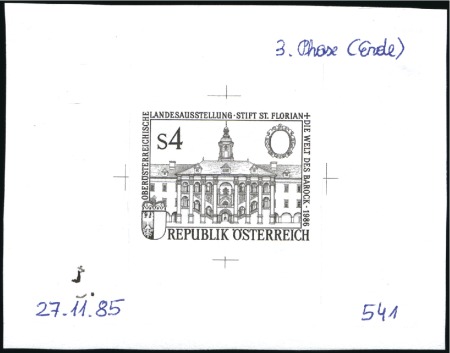 Stamp of Austria » 2nd. Republic 1986 National Exhibition of Upper Austria 4s00, si