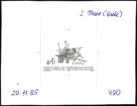 Stamp of Austria » 2nd. Republic 1986 Special National Exhibition of Burgenland on 