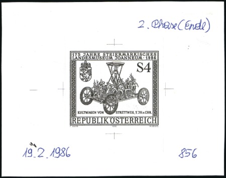 Stamp of Austria » 2nd. Republic 1986 Styrian National Museum 'Joanneum' 4s single 